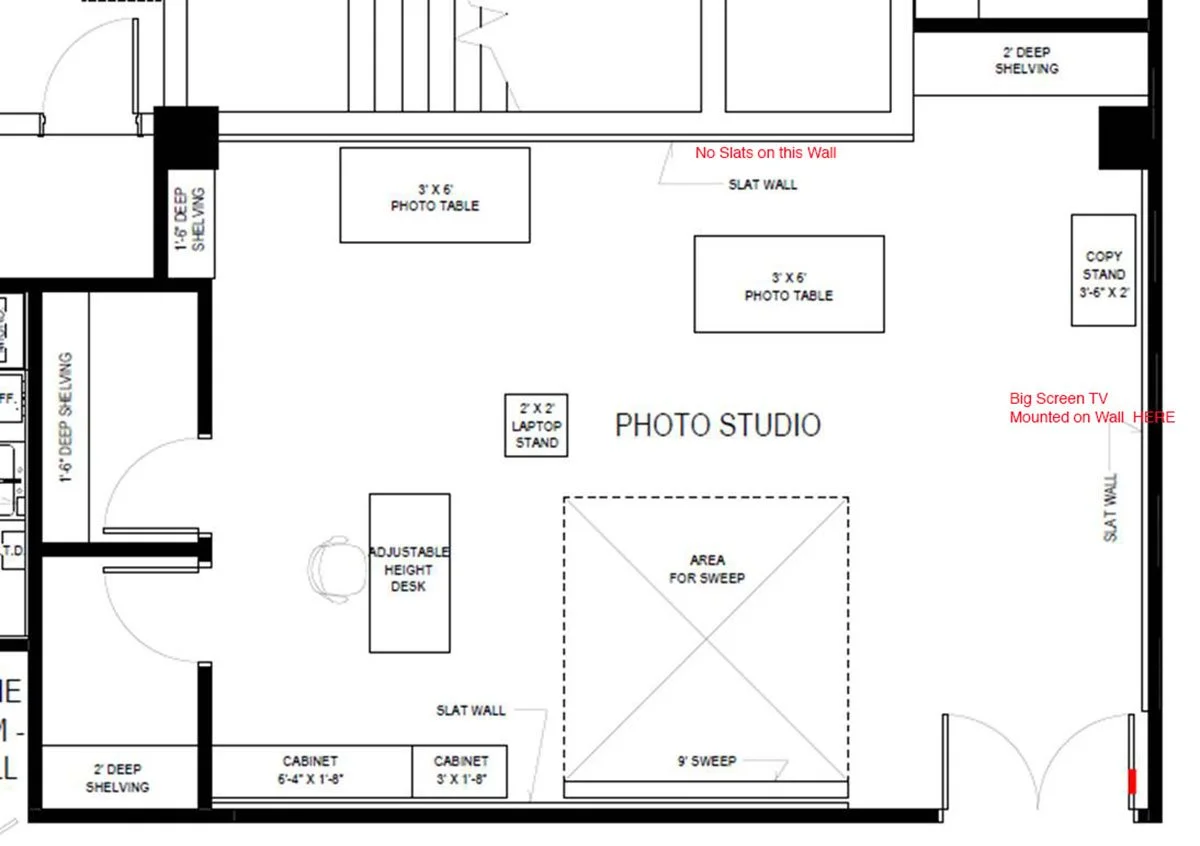 World-class studio — completed buildout