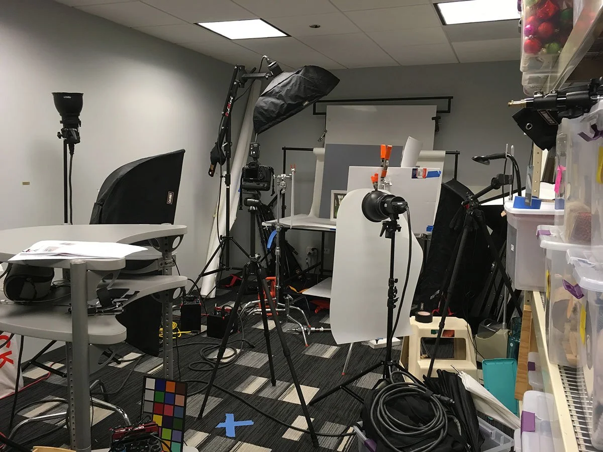 Original studio — storage closet