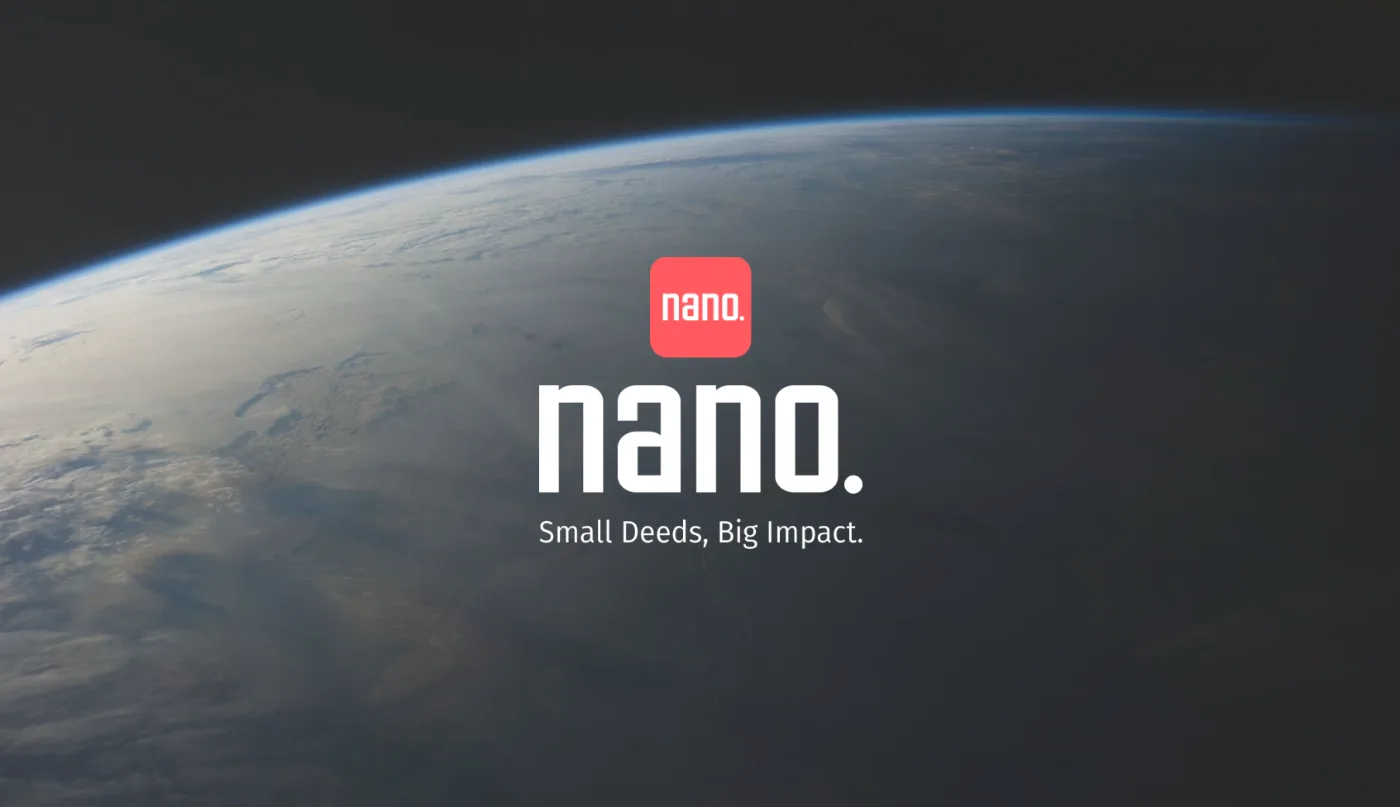 Earth from orbit, the image the Nano planet system was built around